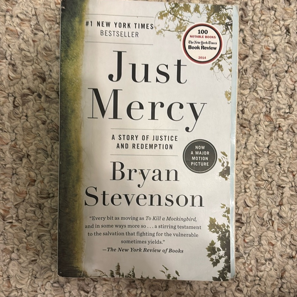Just Mercy Book
